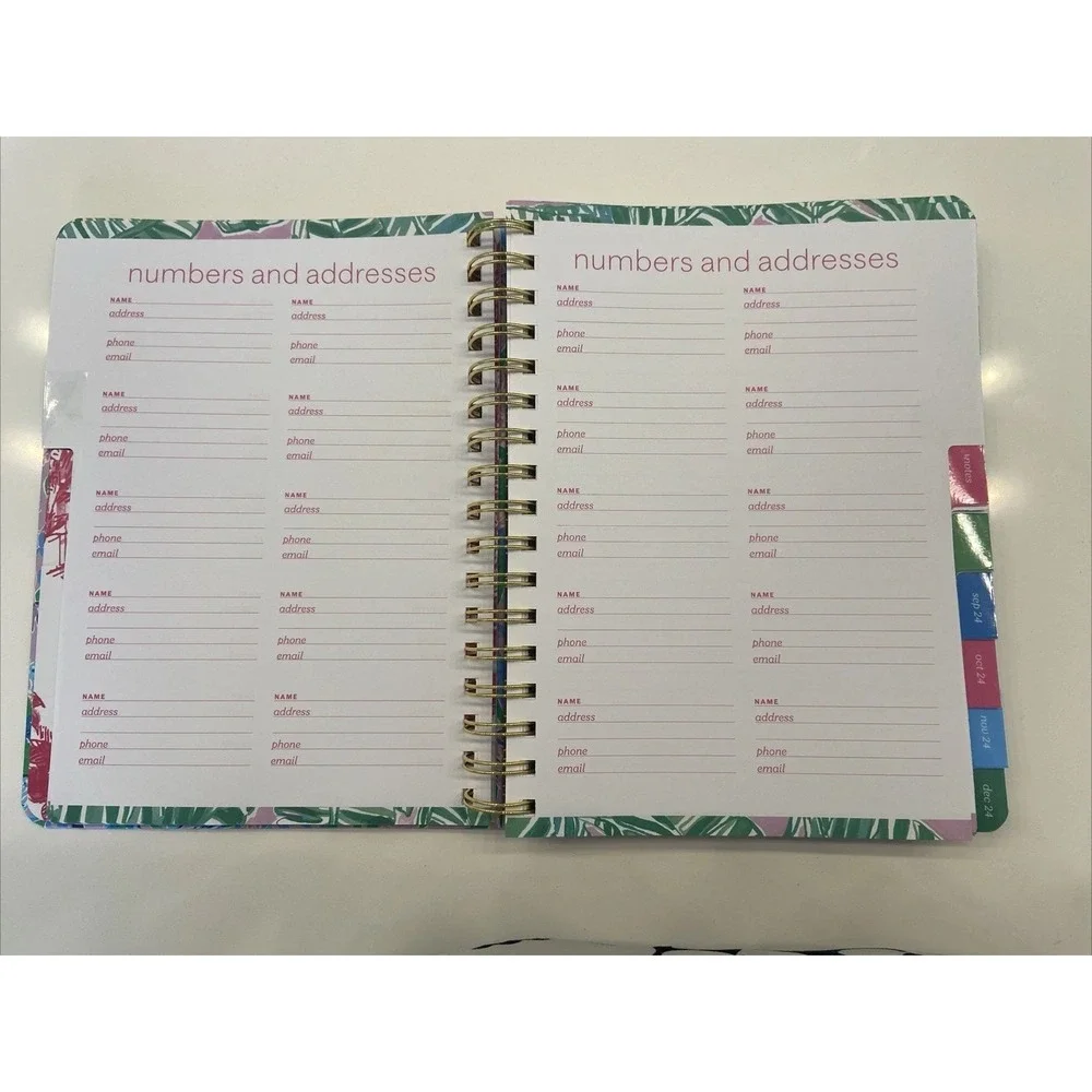 LILLY PULITZER Brand New 2024-2025 PLANNER JOURNAL Diary Calendar Notes‎ Book